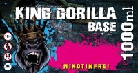 Base 50VG/50PG 0mg 1000ml King Gorilla