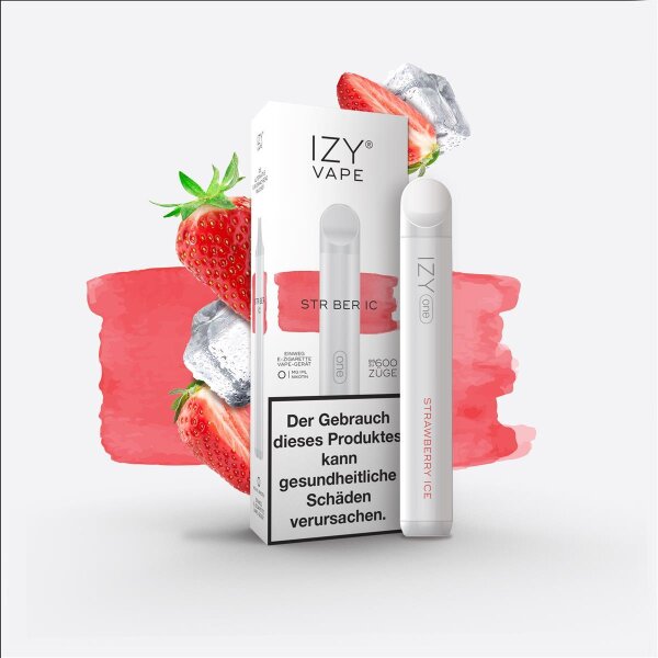 IZY Strawberry Ice Disposable 600 Puffs
