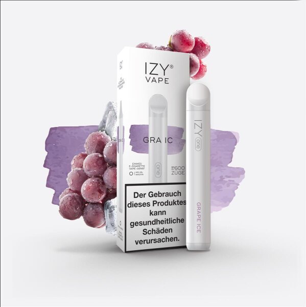IZY Grape Ice Disposable 600 Puffs